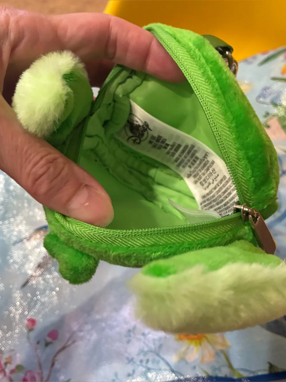 Disney Stitch plush wristlet